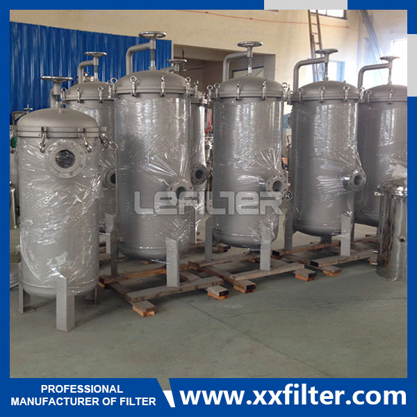 High Flow Stainless Steel Bag Filter Housing