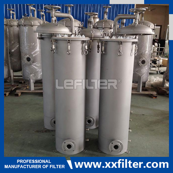 Stainless Steel Sanitary Cartridge Water Filter Housing for