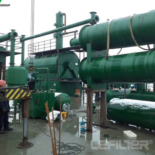 Used engine oil pyrolysis oil distillation machine Used engine oil pyrolysis oil distillation machine