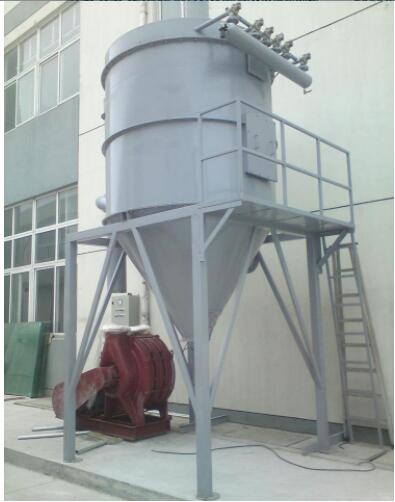 Waste gas filtering industrial cyclone dust extractor