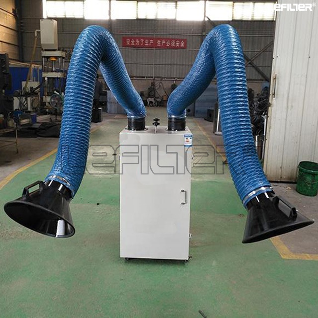 Welding fume dust collector / smoke extractor