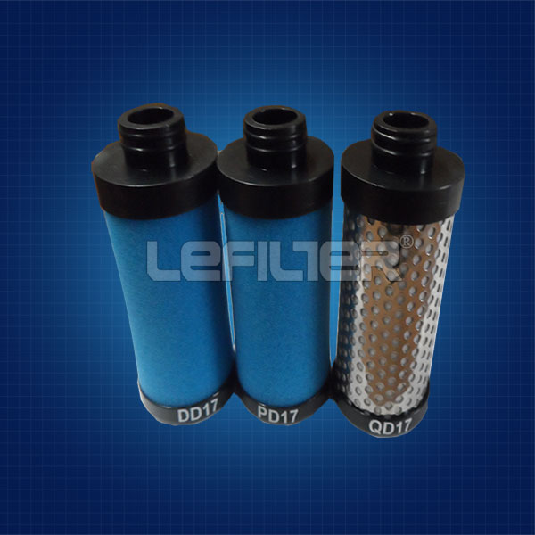 replacement PD17 DD17 QD17 high precision Atlas Copco filter