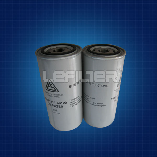 Fusheng compressor 7112111-48120  oil filter element