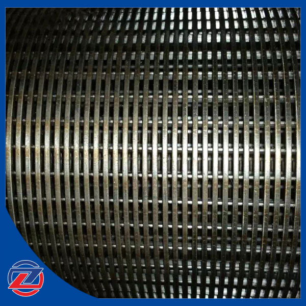 Stainless steel continuous groove filters