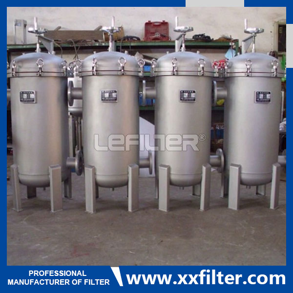 lEFILTER stainless steel bag filter housing