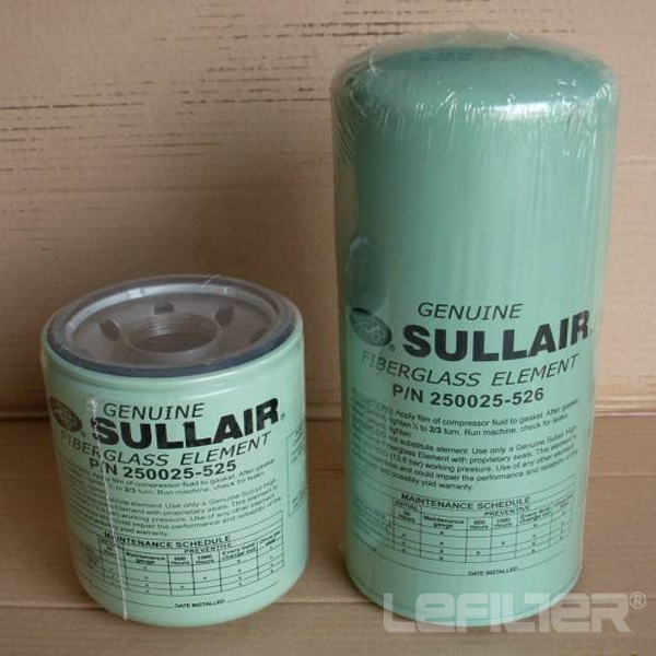 Air compressor parts Oil Filter 250025-525 250025-526 for Su