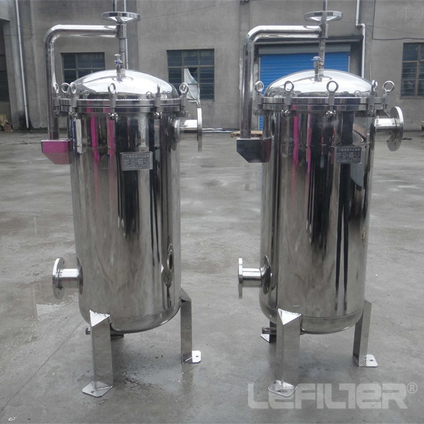 Stainless steel water filter housing