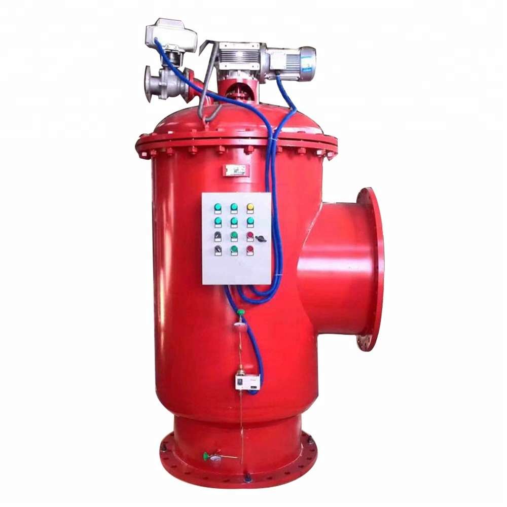 Industrial automatic self cleaning water filters