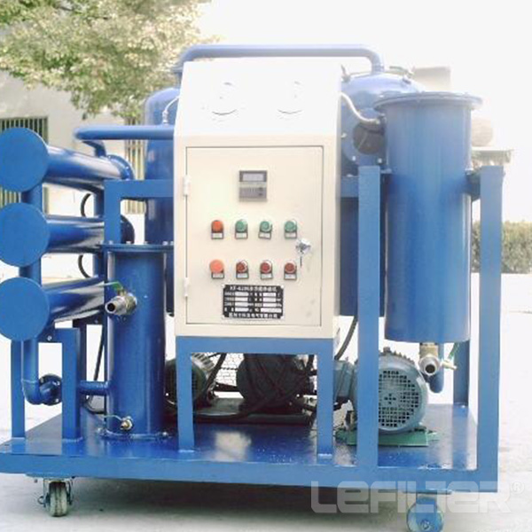 LEFILTER TY Special vacuum turbine oil purifier