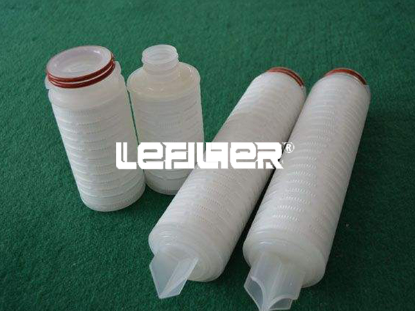 0.1 micron PP microporous membrane folded filter