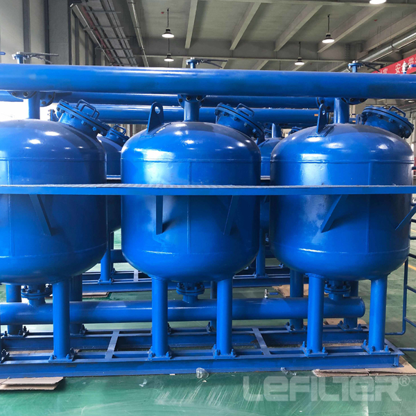 Shallow Sand Filter for Cooling Water Treatment