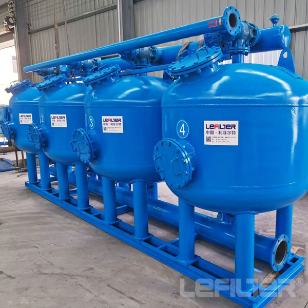 Shallow Sand Filter Equipment for Plants Water Treatment