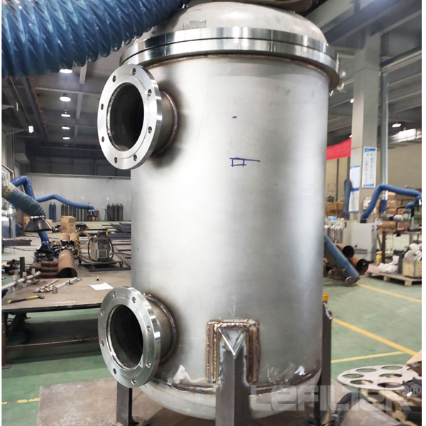 Stainless steel bag filter LFD-4-120x for Water treatment