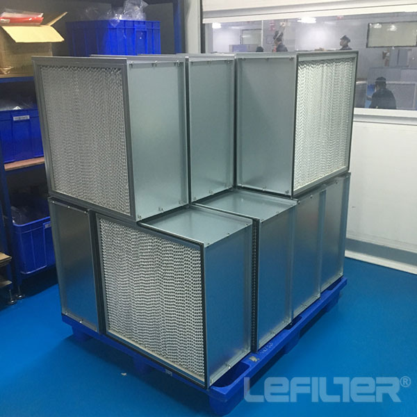 Pleated glass fiber HEPA filter h13 h14